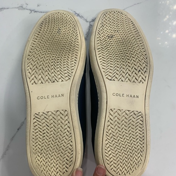 Cole Haan Men’s Navy‎ Blue Leather Upper Boat Shoes. Size 11 1/2 - Picture 3 of 10